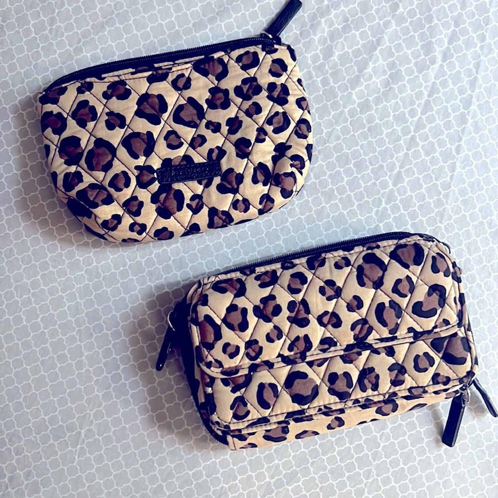 Vera Bradley wallet/purse and makeup pouch